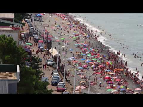 05 08 2018 набережная Кобулети ქობულეთი после дождя Аджария Грузия